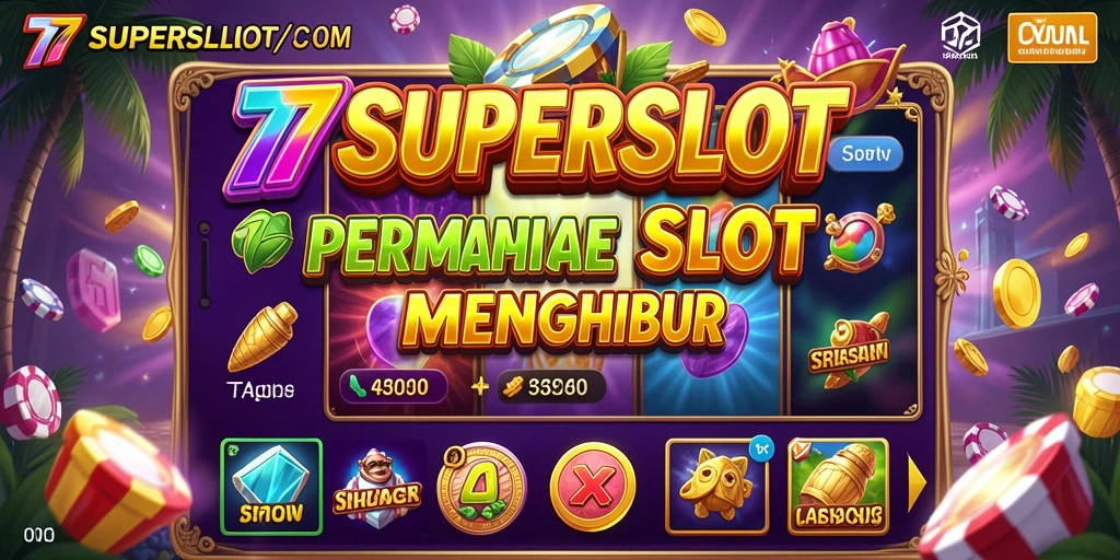 Tampilan gameplay menarik dari 77SUPERSLOT yang menghibur.
