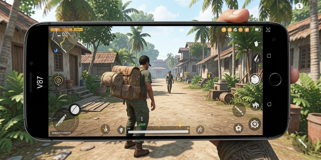 Tampilan gameplay V87 yang menarik dan interaktif dalam simulasi kehidupan.
